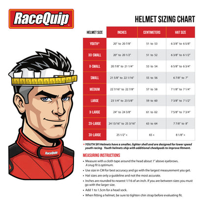 RaceQuip PRO25 SA2025 GLBLK SML HELMET