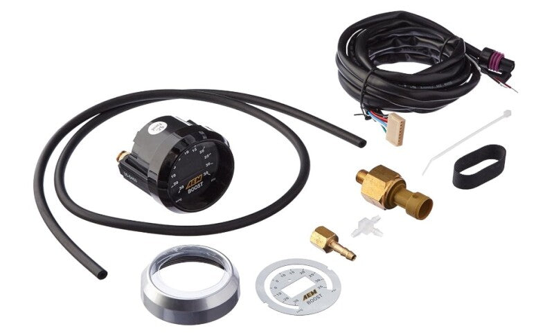 AEM 52mm Boost Digital Gauge -30-35psi
