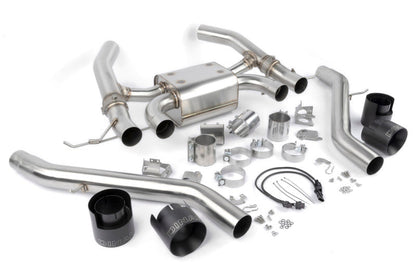 Dinan 21-27 BMW M3/M4 (G80/G82/G83) Valved Axleback Exhaust System - Black Tips