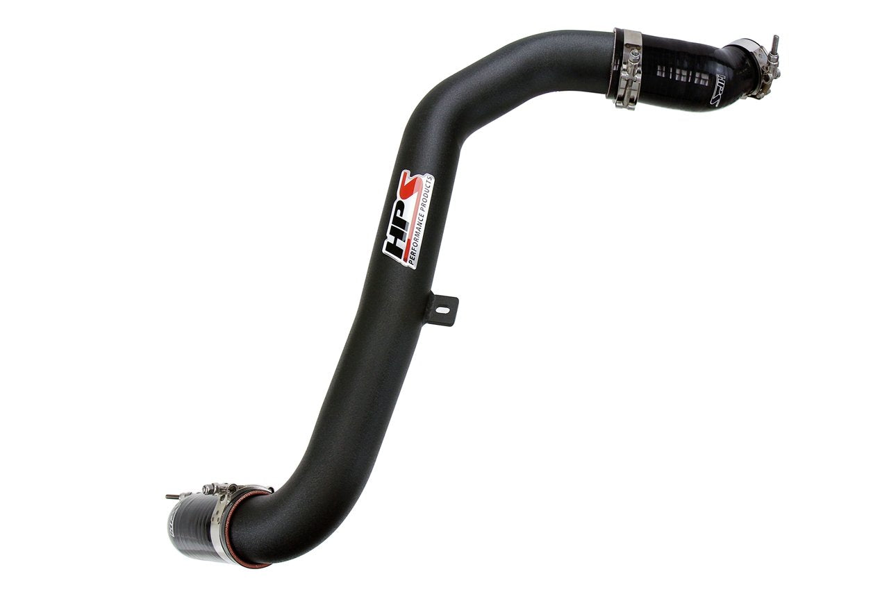 HPS 2.5" Intercooler Hot Side Charge Pipe Black 2013-2017 Hyundai Veloster 1.6L Turbo 17-106WB