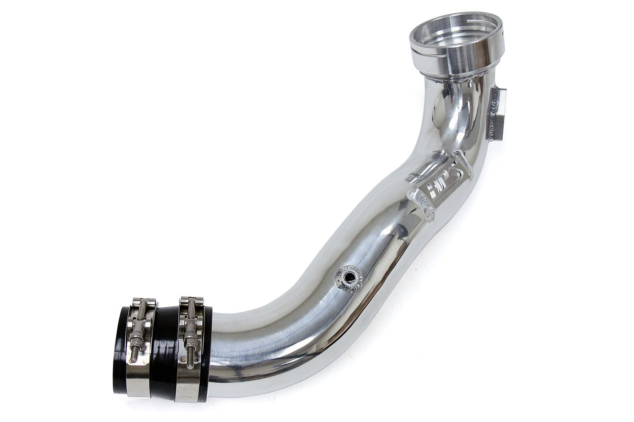 HPS Polish Intercooler Intake Cold Side Charge Pipe Turbo Boost 11-13 BMW 135i N55 3.0L Turbo E82 E88 17-107P