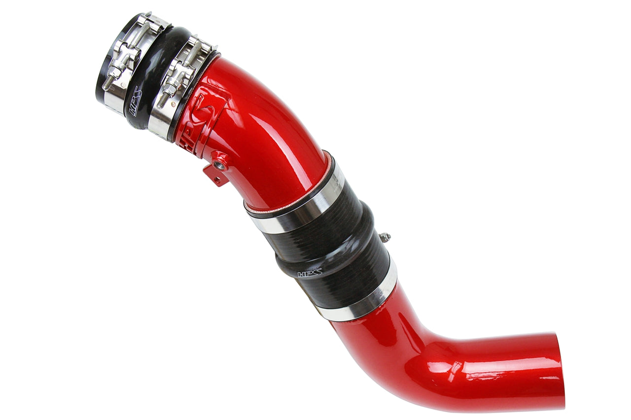 HPS Intercooler Charge Pipe Cold Side 2017-2020 Chevy Silverado 2500 HD Duramax 6.7L (L5P) Turbo Diesel , Red 17-120R