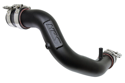 HPS Performance Intercooler Charge Pipe 2016 2017 Lexus GS200t 2.0L Turbo, Black, 17-122WB