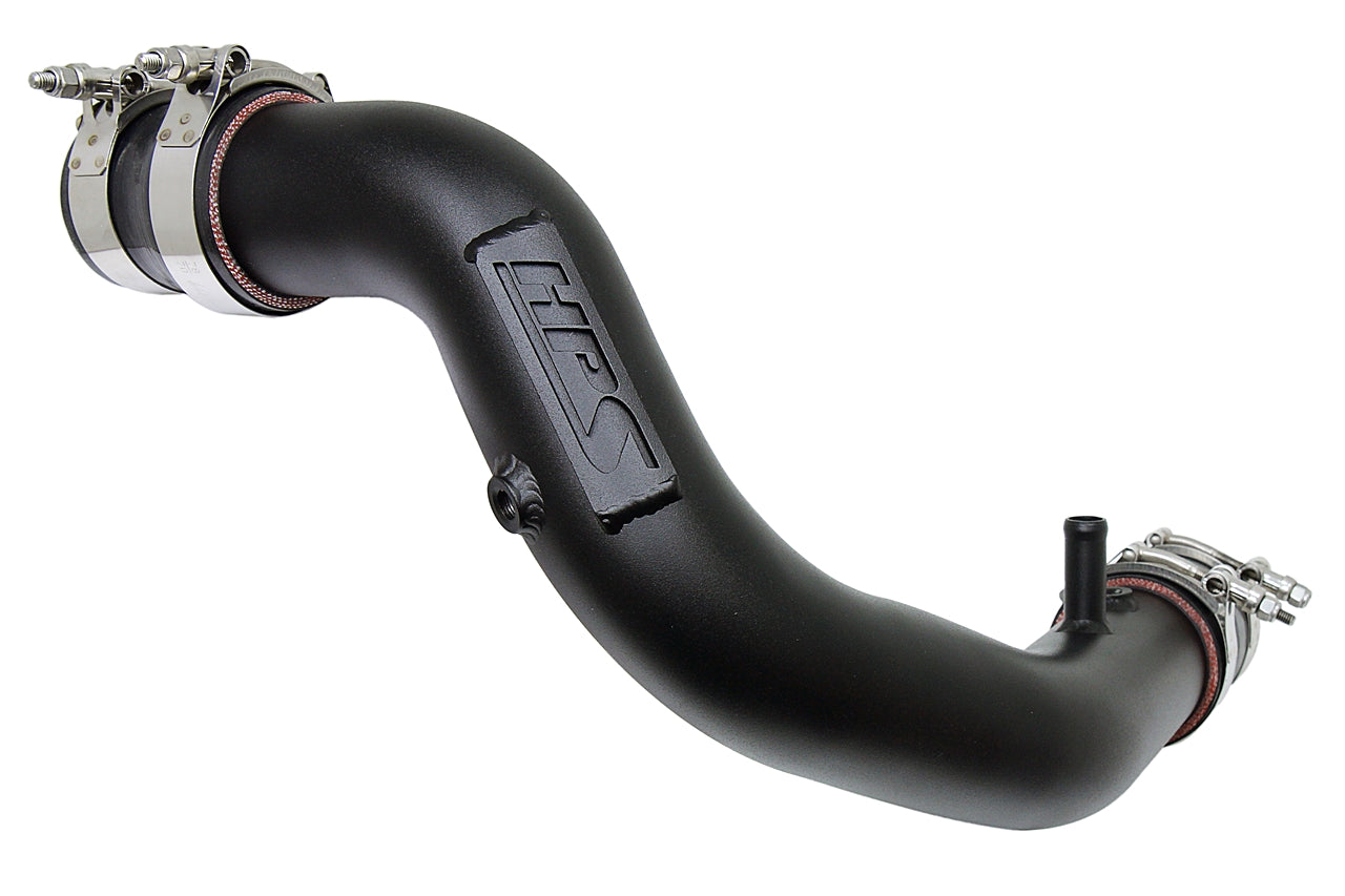 HPS Black Intercooler Hot Side Charge Pipe 2018-2024 Lexus IS300 2.0L Turbo 17-122WB