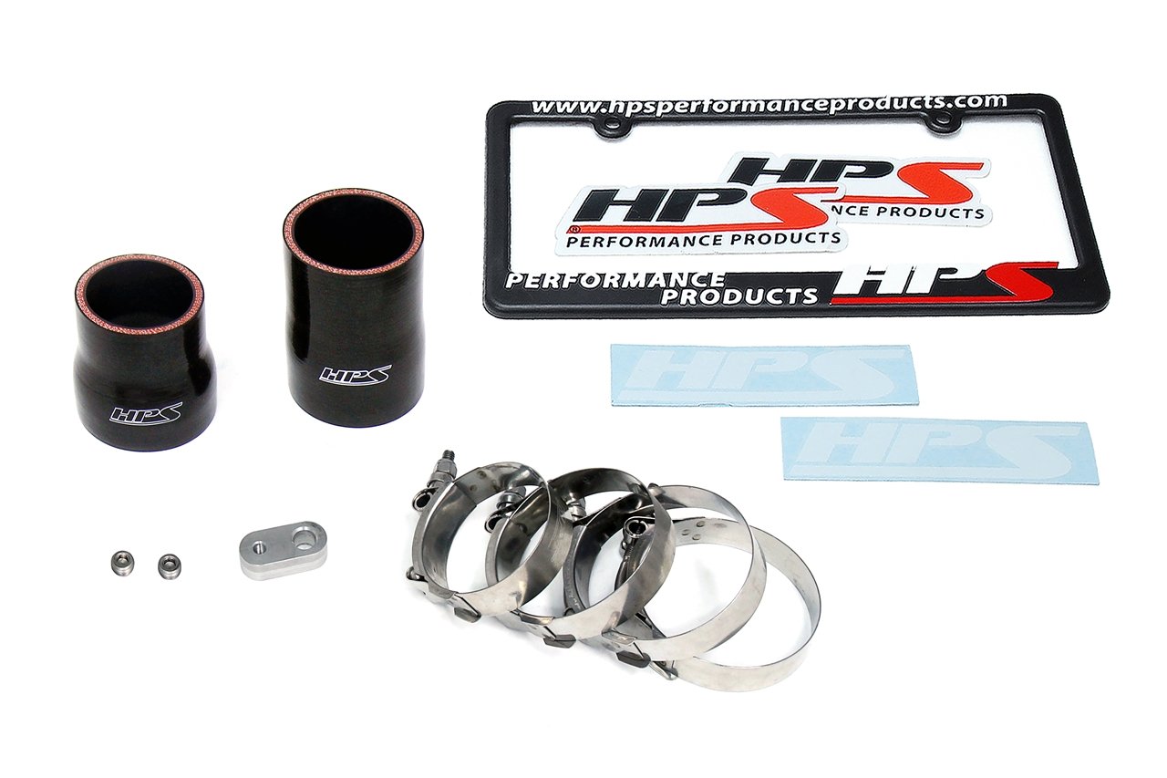 HPS Intercooler Hot Charge Pipe with Silicone Boots 18-19 Lexus GS300 2.0L Turbo , 17-122