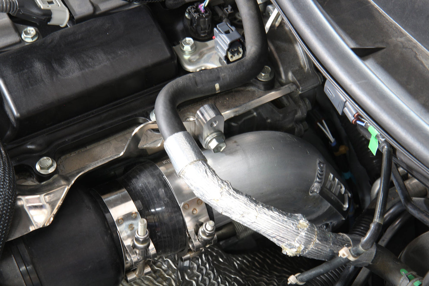 HPS Intercooler Hot Charge Pipe with Silicone Boots 2018-2022 Lexus RC300 2.0L Turbo , 17-122