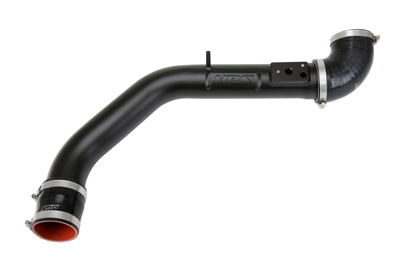 HPS Black Intercooler Cold Side Charge Pipe 2019-2025 3rd Gen Acura RDX 2.0L Turbo 17-124WB