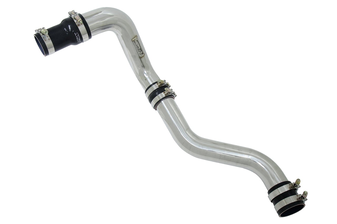 HPS 3" Stainless Steel Charge Pipe Hot Side 2013-2016 Chevy Silverado 3500HD 6.6L Duramax Diesel Turbo LML 17-126P