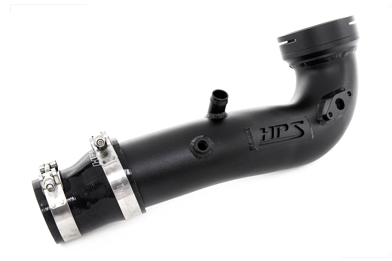 HPS Black Intercooler Cold Side Charge Pipe BMW 2015-2019 X6 3.0L Turbo N55 F16 17-127WB