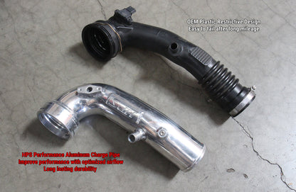 HPS Intercooler Cold Side Charge Pipe, BMW 2010-2019 X6 3.0L Turbo N55, 17-127