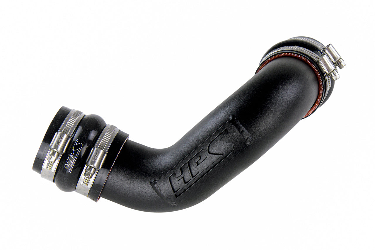 HPS Performance Black Hot Side Intercooler Charge Pipe Kit 2018-2022 Honda Accord 2.0L Turbo 17-135WB