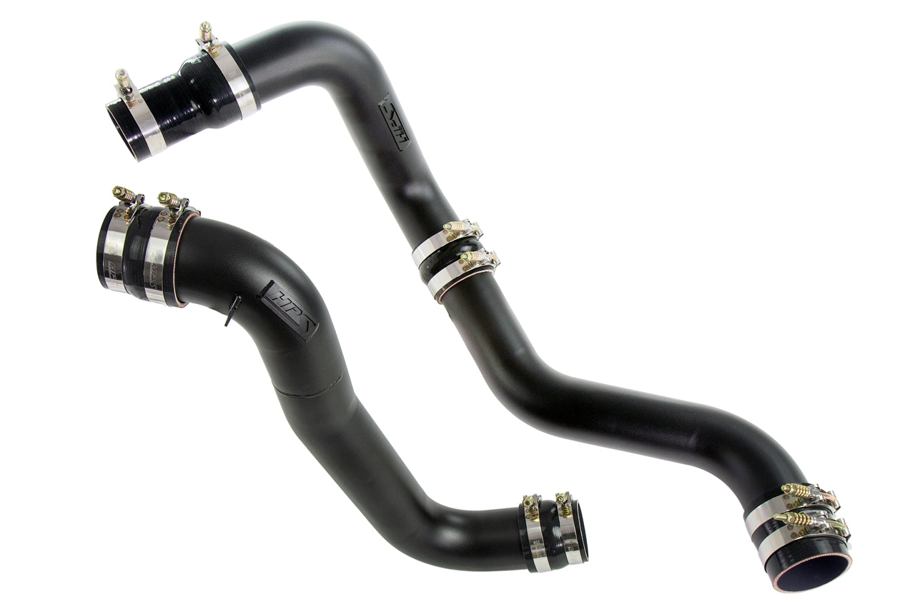 HPS Black Intercooler Charge Pipe Hot and Cold Side 2013-2016 GMC Sierra 3500HD 6.6L Duramax Diesel Turbo LML 17-138WB