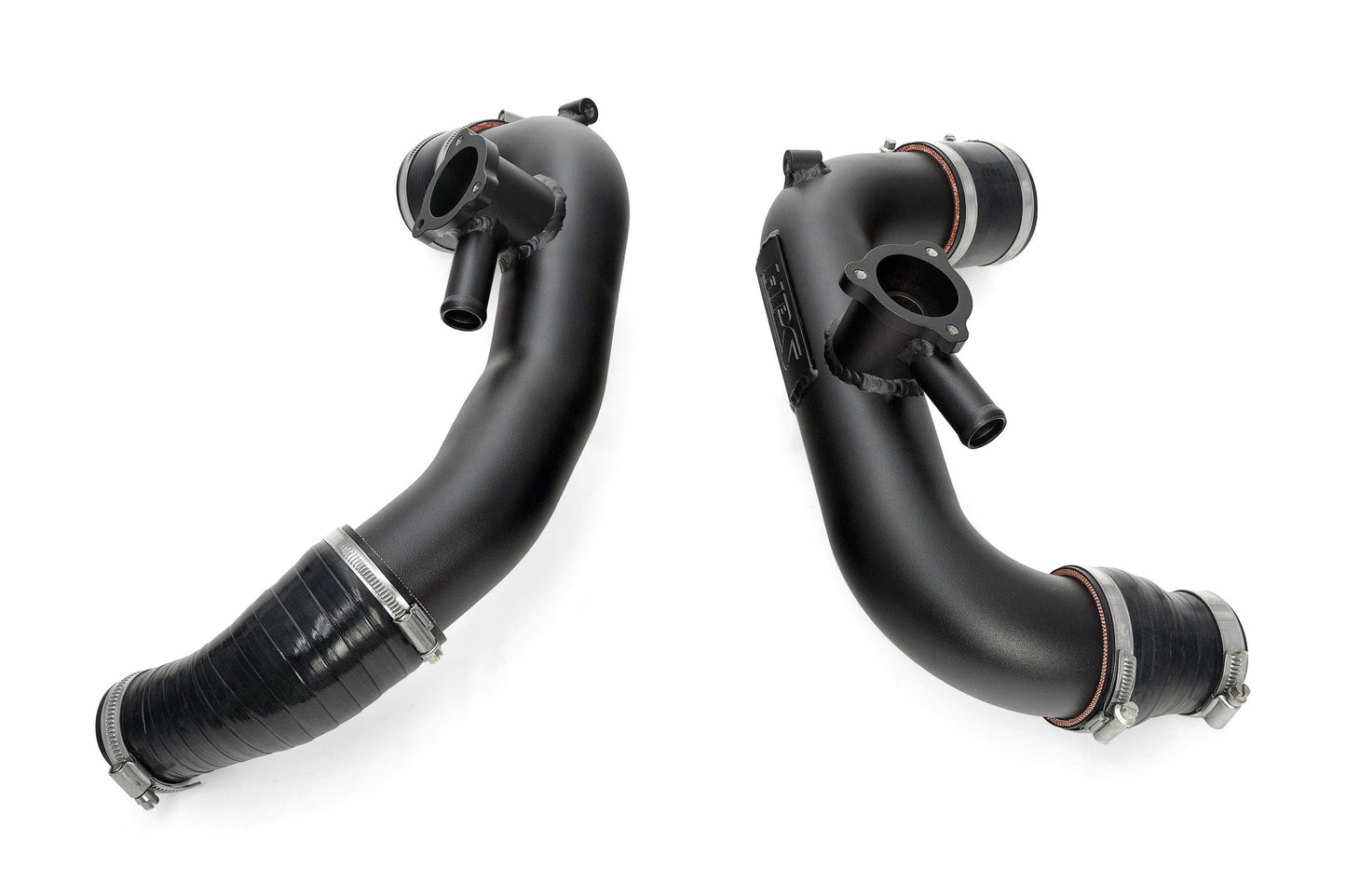 HPS Performance Black Intercooler Hot Side Charge Pipe, 2023-2024 Toyota Sequoia 3.4L V6 Twin Turbo 17-148WB