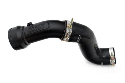HPS Black Cold Side Charge Pipe with CAC Hose Intercooler Boot, 2011-2016 Ford F350 Superduty Powerstroke 6.7L Diesel Turbo 17-154WB