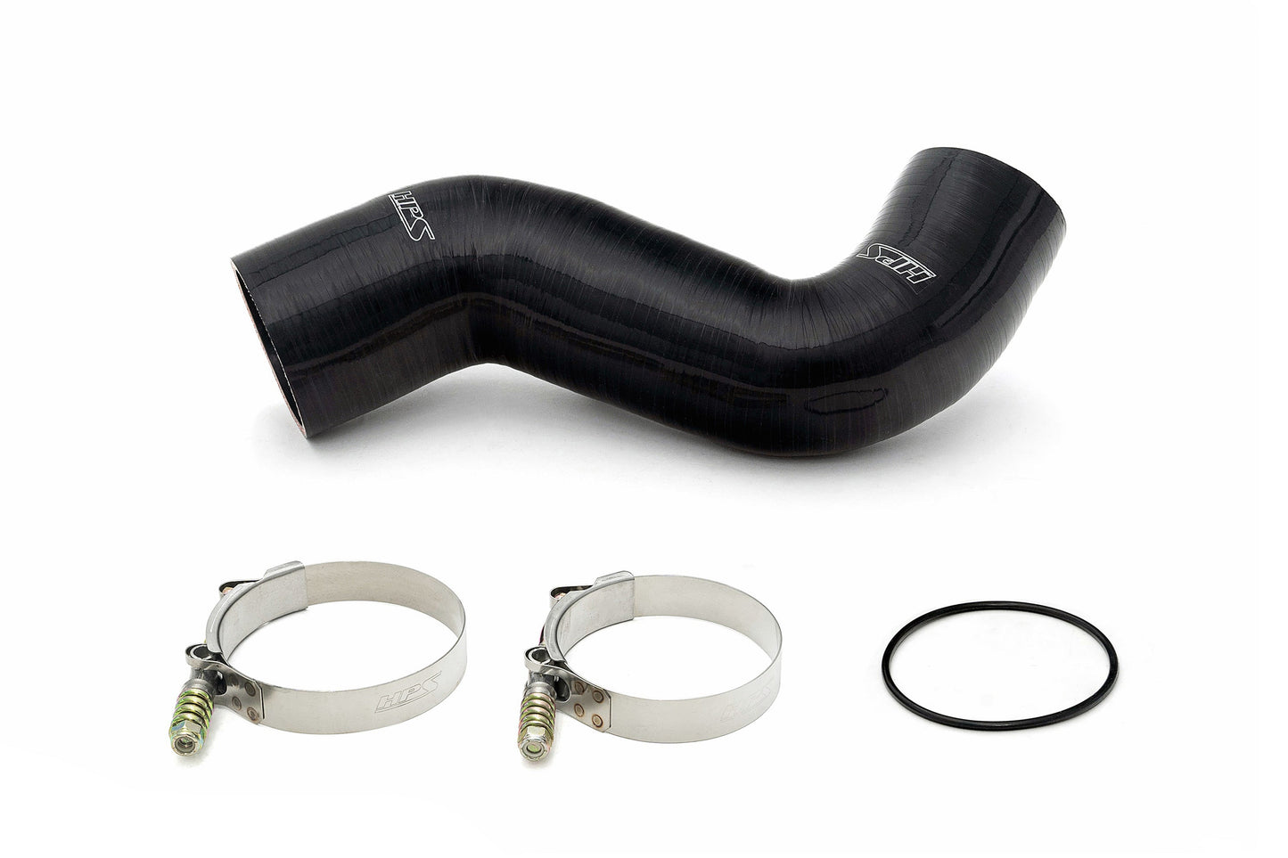 HPS Cold Side Charge Pipe with CAC Hose Intercooler Boot, 2017-2023 Ford F250 Superduty Powerstroke 6.7L Diesel Turbo, 17-155