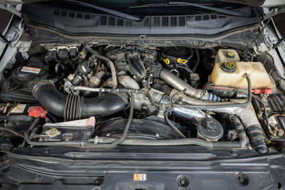HPS Cold Side Charge Pipe with CAC Hose Intercooler Boot, 2017-2023 Ford F250 Superduty Powerstroke 6.7L Diesel Turbo, 17-155