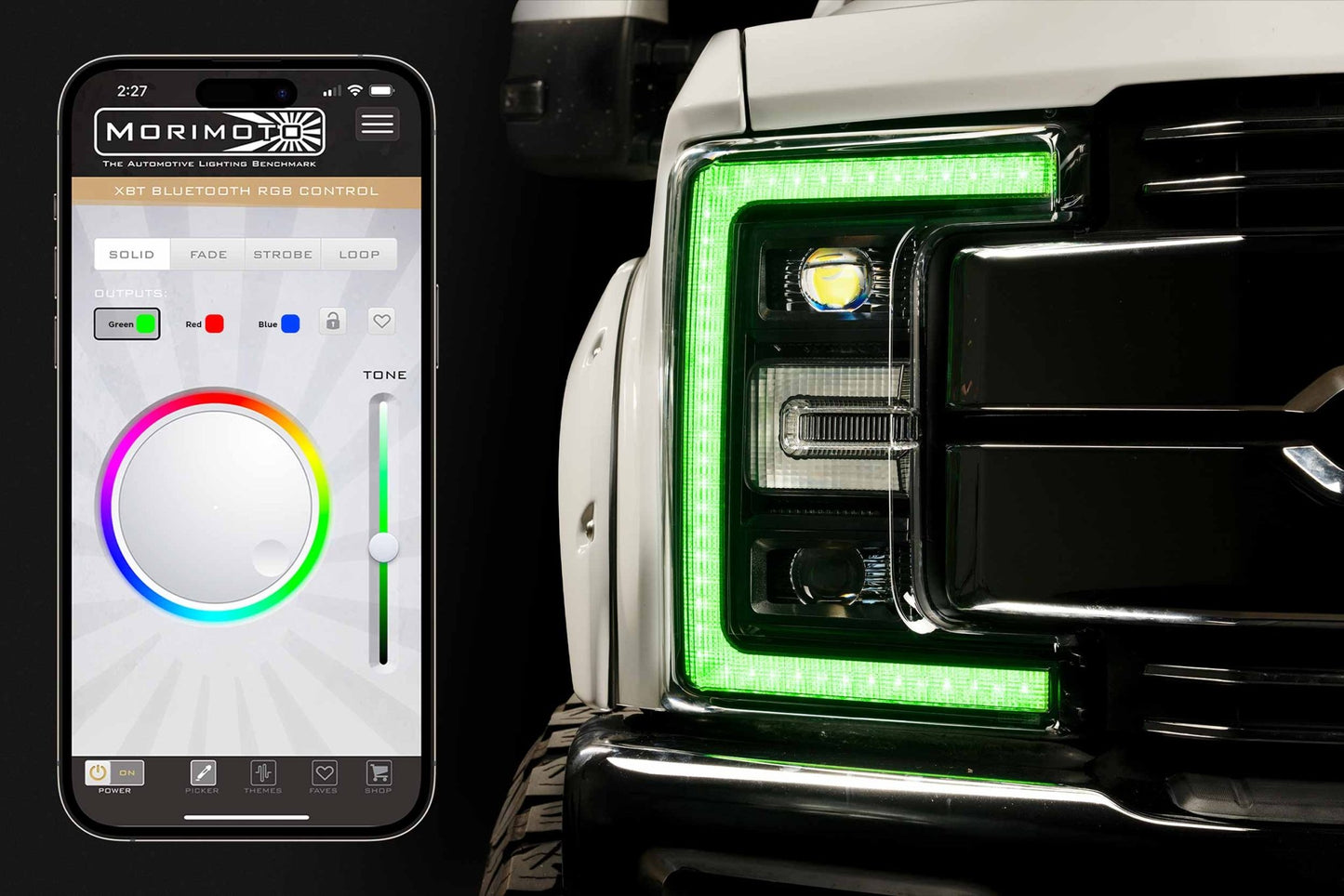 17 - 19 Ford Super Duty : Morimoto XRGB LED Headlights - Headlights - Morimoto XB LED Headlights