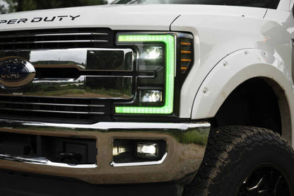 17 - 19 Ford Super Duty : Morimoto XRGB LED Headlights - Headlights - Morimoto XB LED Headlights