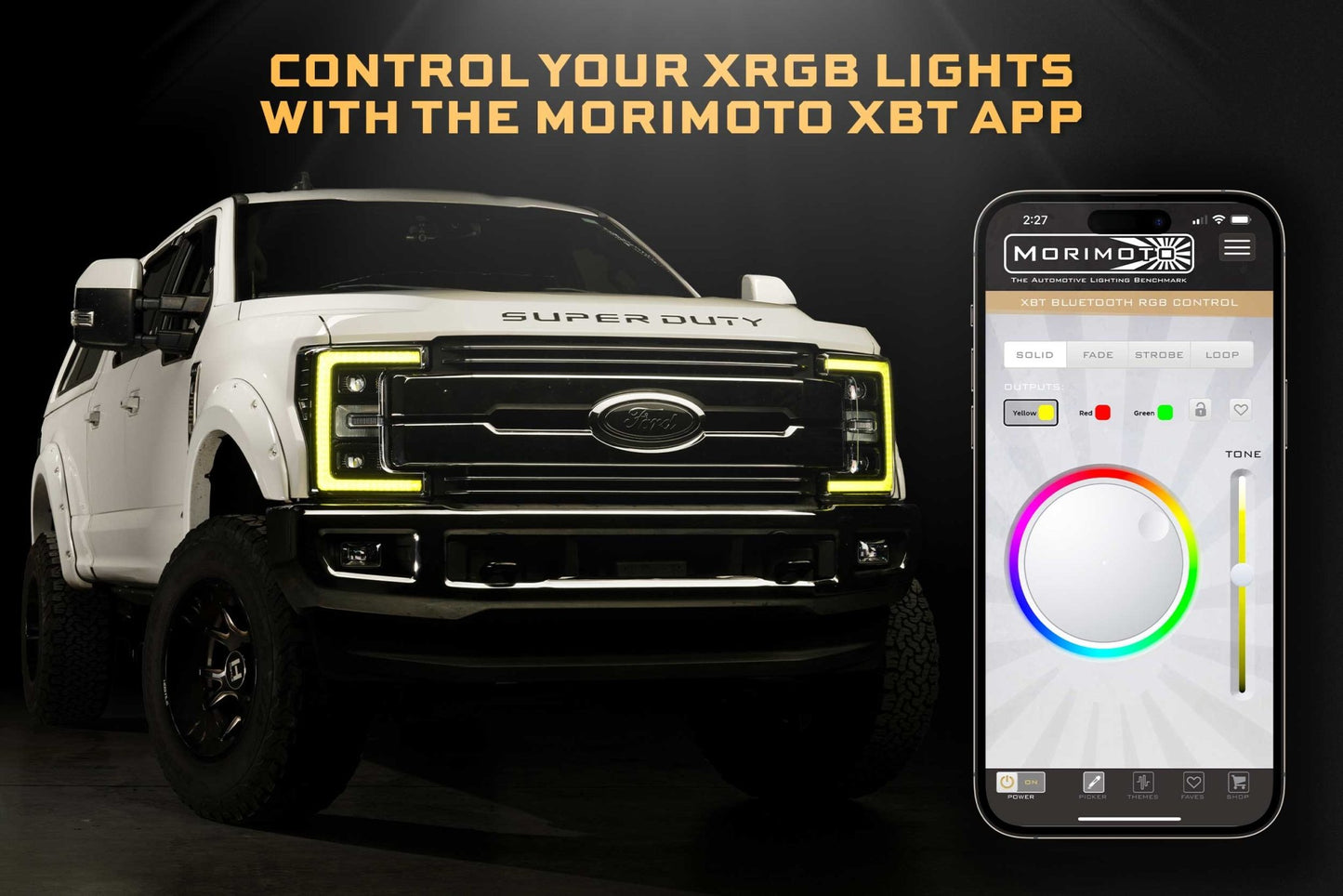 17 - 19 Ford Super Duty : Morimoto XRGB LED Headlights - Headlights - Morimoto XB LED Headlights