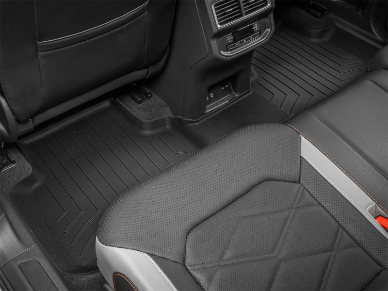 WeatherTech 2018+ Volkswagen Atlas 2nd Row Bench Seats Rear FloorLiner HP - Black