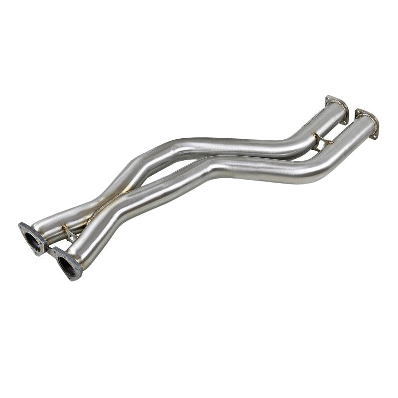 aFe Twisted Steel HDR X-Pipe SS-304 01-06 BMW M3 3.2L S54