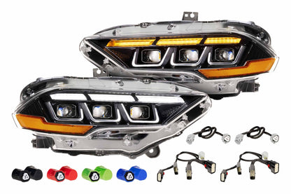 18 - 23 Ford Mustang: Morimoto XB LED Headlights (Gen ll) - Headlights - Morimoto XB LED Headlights