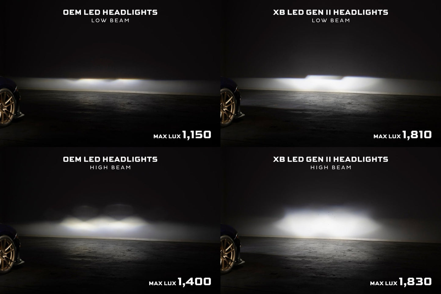 18 - 23 Ford Mustang: Morimoto XB LED Headlights (Gen ll) - Headlights - Morimoto XB LED Headlights