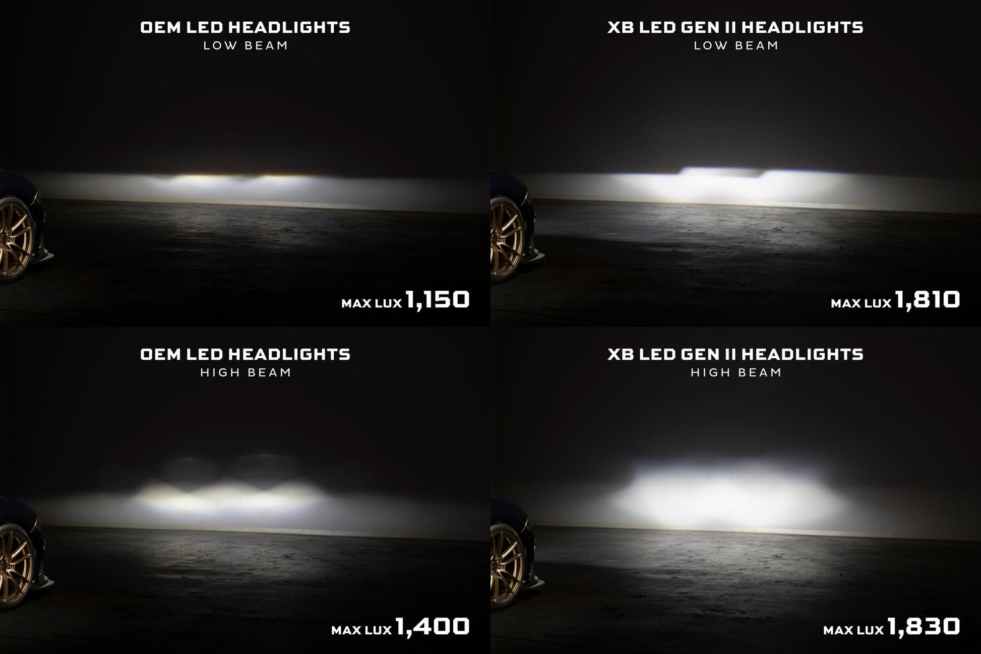 18 - 23 Ford Mustang: Morimoto XB LED Headlights (Gen ll) - Headlights - Morimoto XB LED Headlights