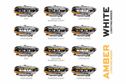 18 - 23 Ford Mustang: Morimoto XB LED Headlights (Gen ll) - Headlights - Morimoto XB LED Headlights