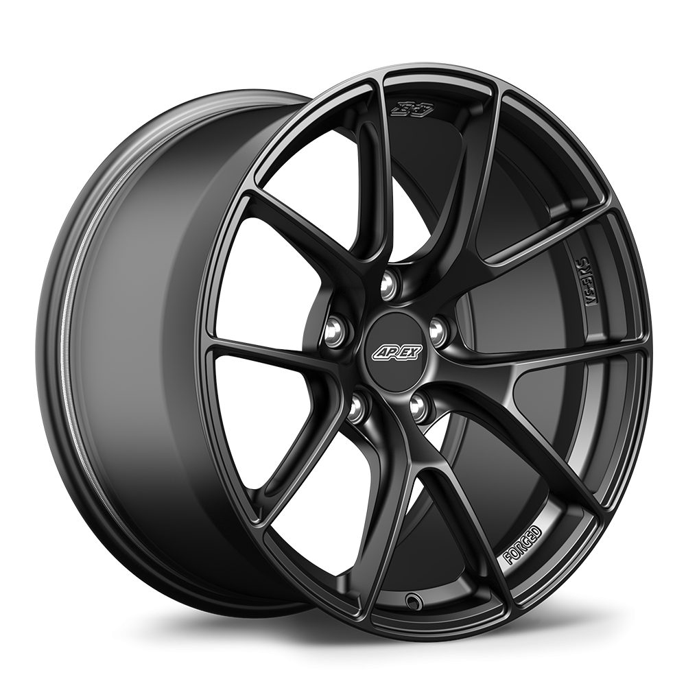 Apex Sprint Line Forged VS-5RS Satin Black Mustang Fitment