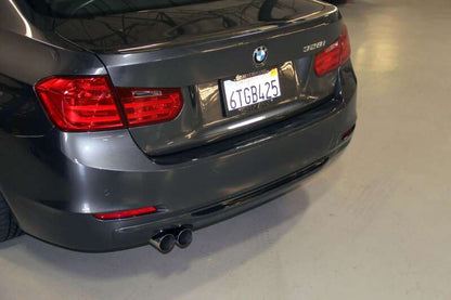 Dinan 12-16 BMW 328i/428i (F30/F31/F32/F33) Free Flow Axleback Exhaust System - Black Tips