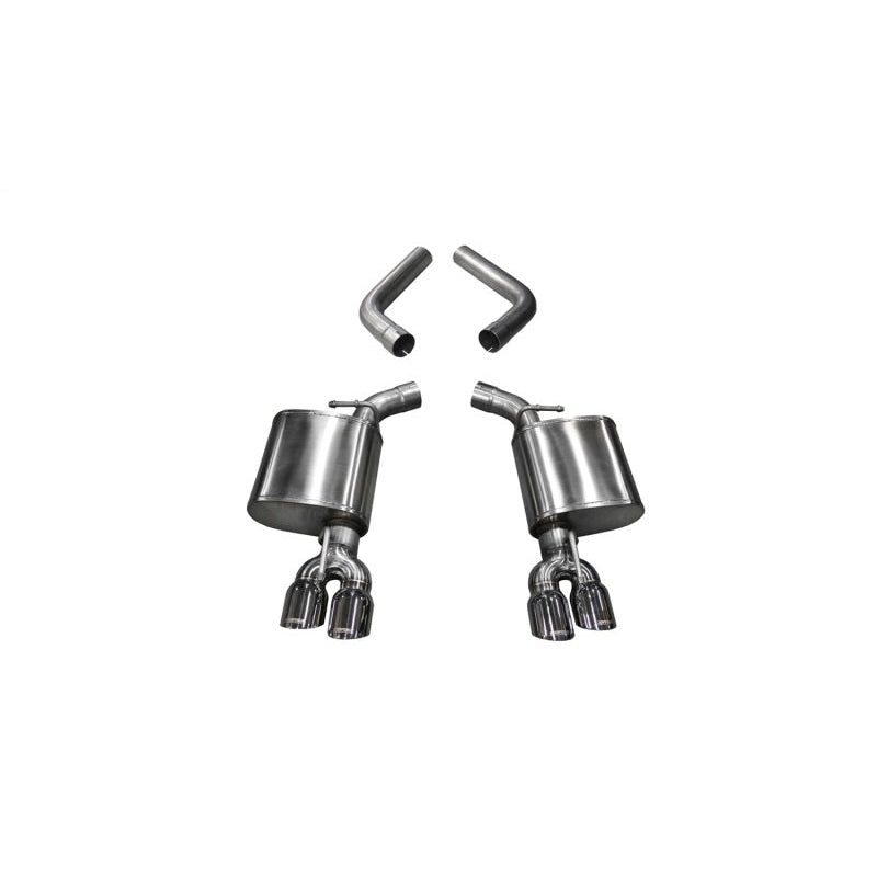Corsa 15-19 Dodge Challenger 6.4L/17-19 Challenger 5.7 Polished Sport Axle-Back Exhaust w/3.5in Tips