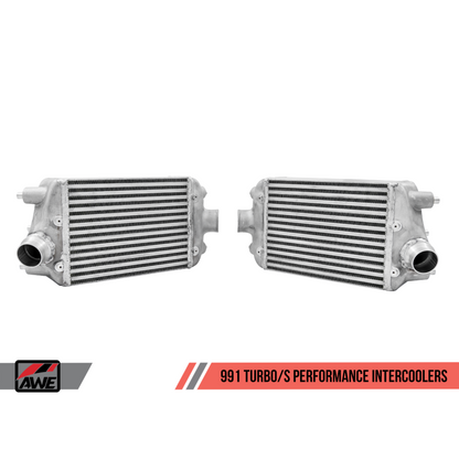 AWE Tuning Porsche 991 (991.2) Turbo/Turbo S Performance Intercooler Kit