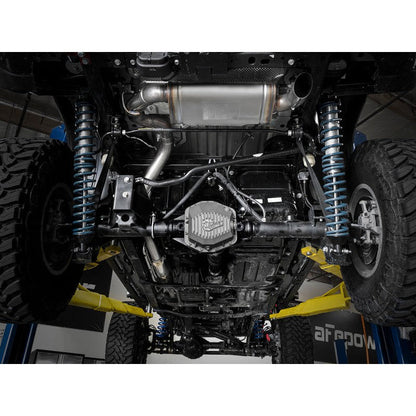 aFe MACHForce XP 18-20 Jeep Wrangler (JL) L4-2.0L (t) 3in 409 SS Cat-Back Hi-Tuck Exhaust