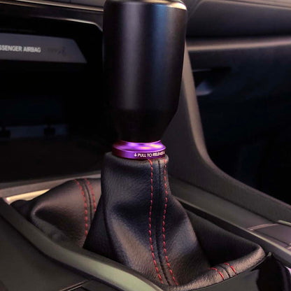 Shift Boot Collar Upgrade (Satin Purple Aluminum Finish)