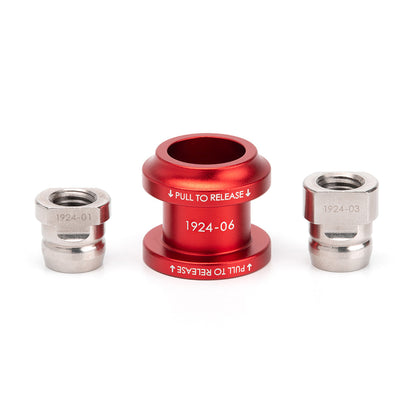 Shift Boot Collar Upgrade (Satin Red Aluminum Finish)