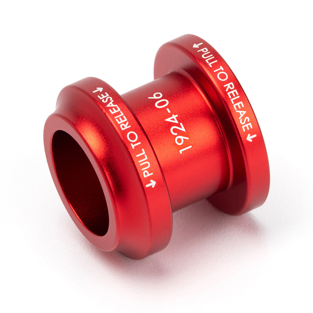 Shift Boot Collar Upgrade (Satin Red Aluminum Finish)
