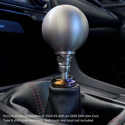 Shift Boot Collar Upgrade (Burnt Titanium Finish)