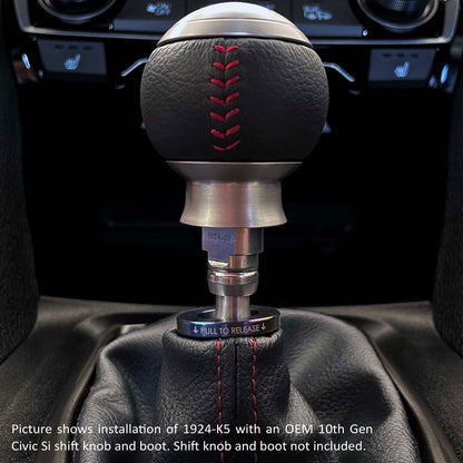 Shift Boot Collar Upgrade (Burnt Titanium Finish)
