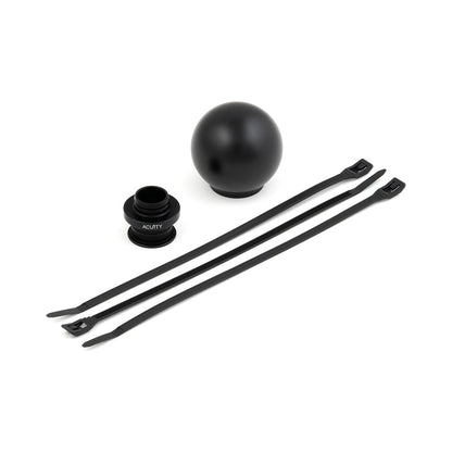 POCO Low-Profile Shift Knob in Satin Black Anodized Finish
