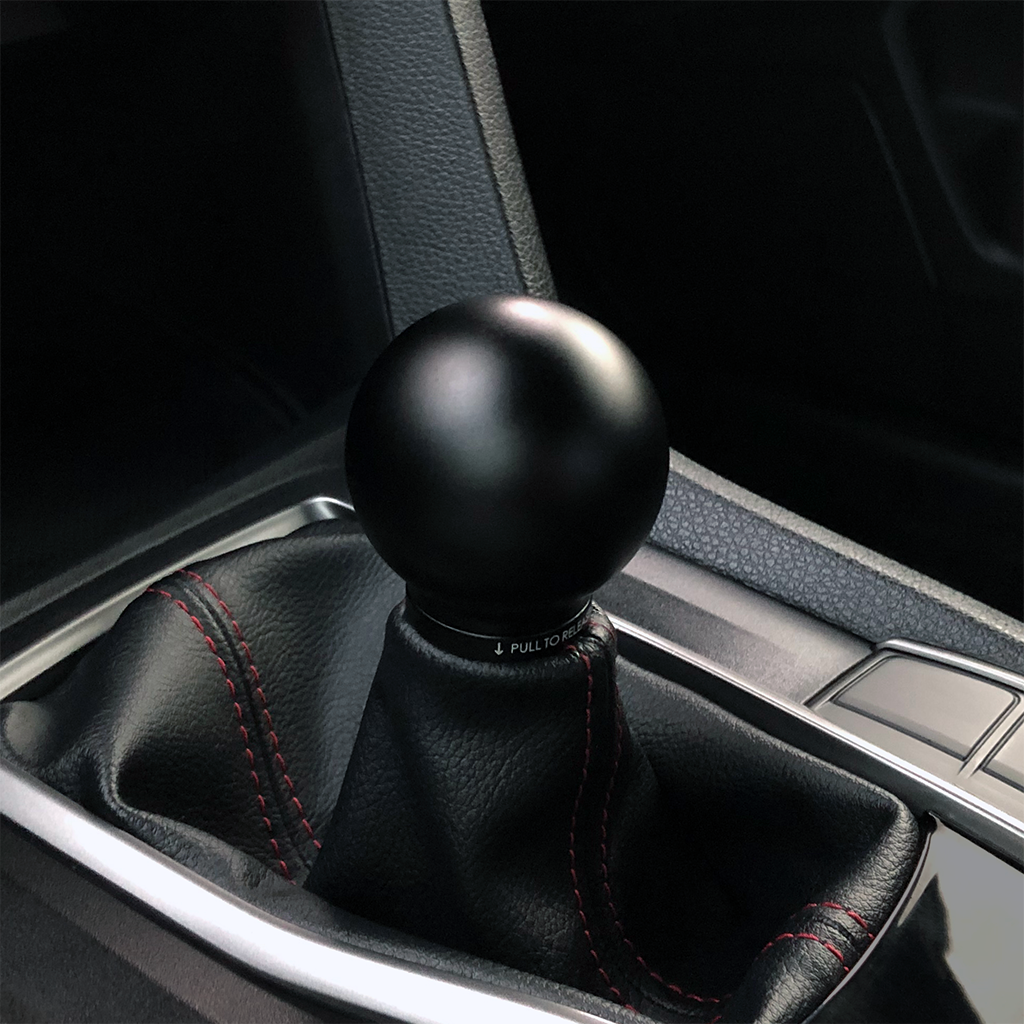 POCO Low-Profile Shift Knob in Satin Black Finish (M10X1.5)