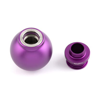 POCO Low-Profile Shift Knob in Satin Purple Finish (M10X1.5)