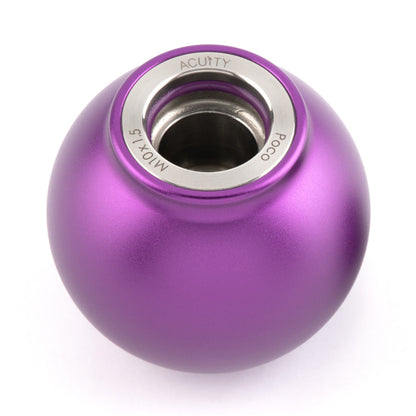 POCO Low-Profile Shift Knob in Satin Purple Finish (M10X1.5)