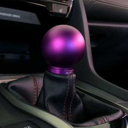 POCO Low-Profile Shift Knob in Satin Purple Finish (M10X1.5)