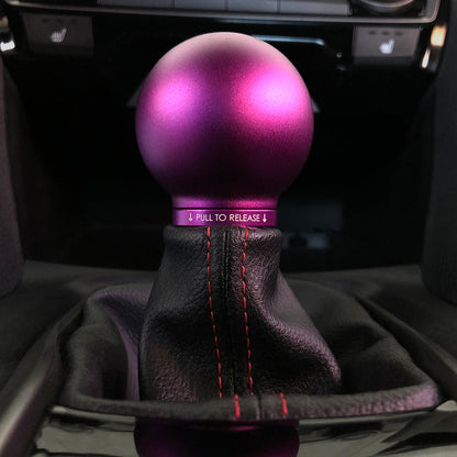 POCO Low-Profile Shift Knob in Satin Purple Finish (M10X1.5)