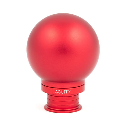 POCO Low-Profile Shift Knob in Satin Red Finish (M10X1.5)