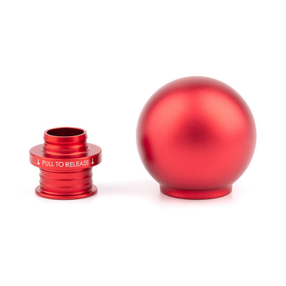 POCO Low-Profile Shift Knob in Satin Red Finish (M10X1.5)