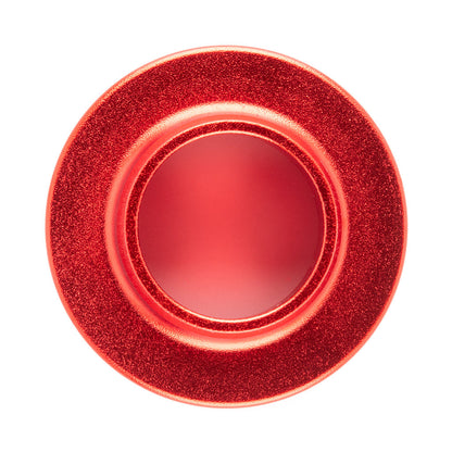 POCO Low-Profile Shift Knob in Satin Red Anodized Finish