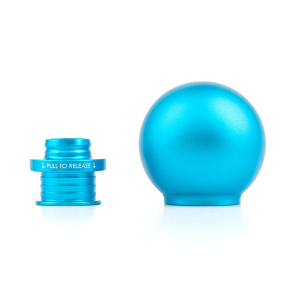 POCO Low-Profile Shift Knob in Satin Teal Finish (M10X1.5)