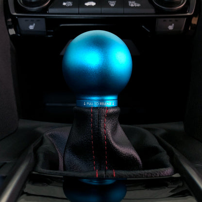 POCO Low-Profile Shift Knob in Satin Teal Finish (M10X1.5)